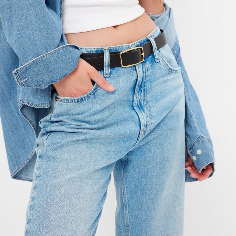 NWT Gap High Rise ‘90s Loose Jeans Size 28 Regular in Vintage Light - Picture 3 of 5